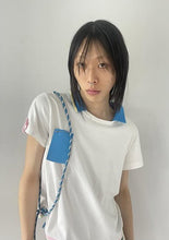 Split Collar Layered Tee