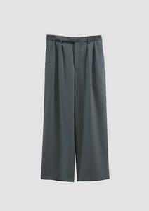 bundfaltenhose - grey