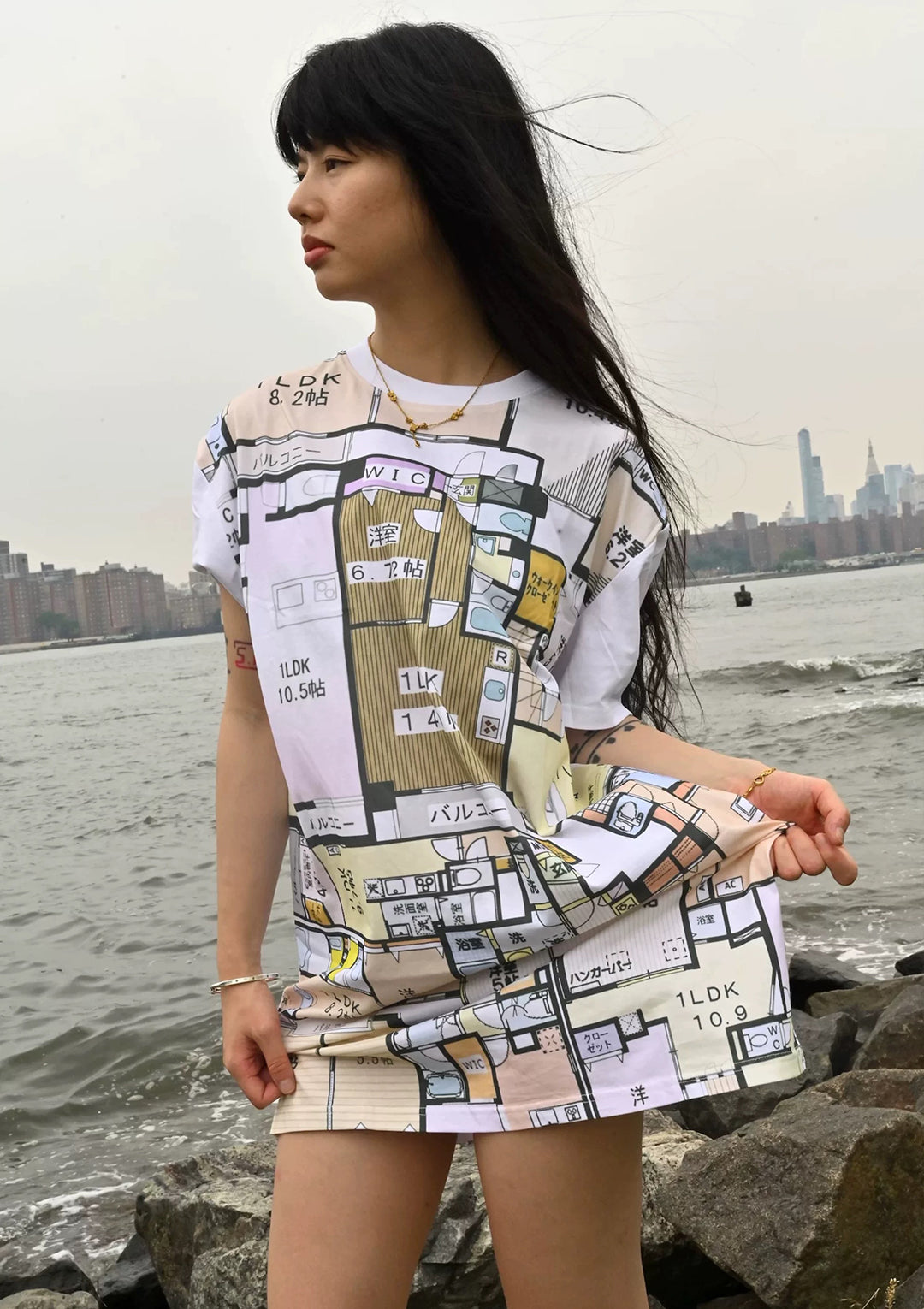 1LDK t-shirt dress
