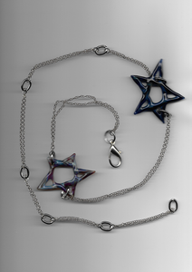 星星腰链 Xīng xīng yāo liàn (Stars Waist Chain) - Blue