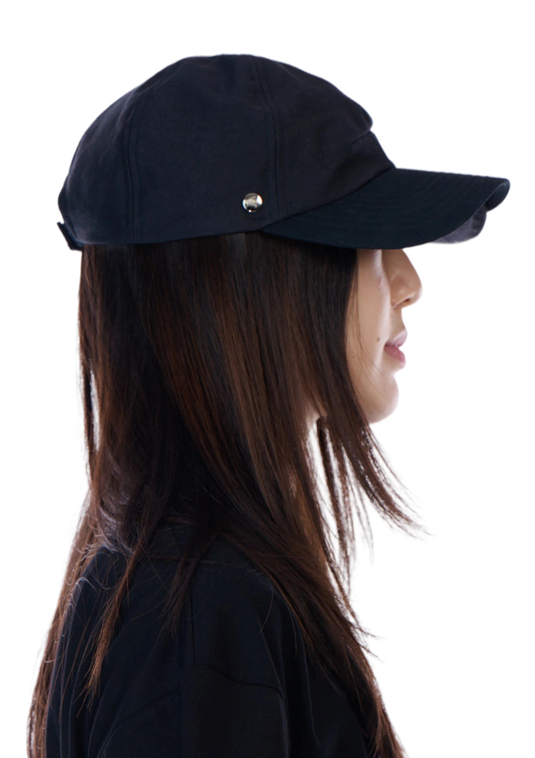 Double-Brim Cap - Black