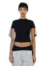 Double T-shirt - Black/Grey