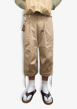 Khaki Running Capris
