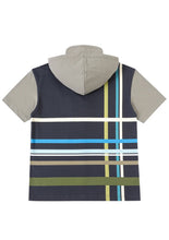 Hooded Zip Up Shirt - 2 colors