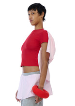 Double T-shirt - Red/Pink