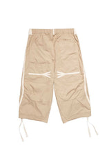Khaki Running Capris