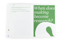 Hands on research for artists, designers & educators