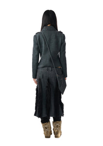 SHADOWY FUR BLAZER
