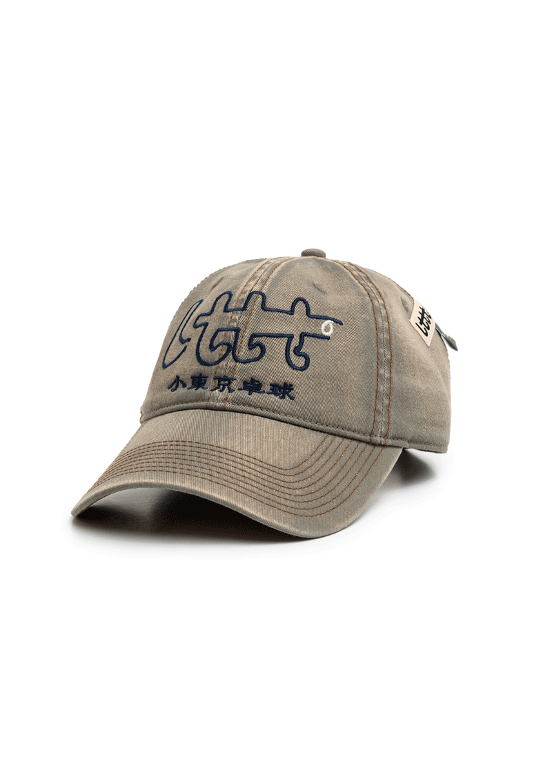 CDL TOKYO Embroidery Logo Cap ベージュSサイズ lttt_baby_logo_v2_202510_53e30