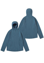 Lightweight Waffle Hoodie - Turquoise