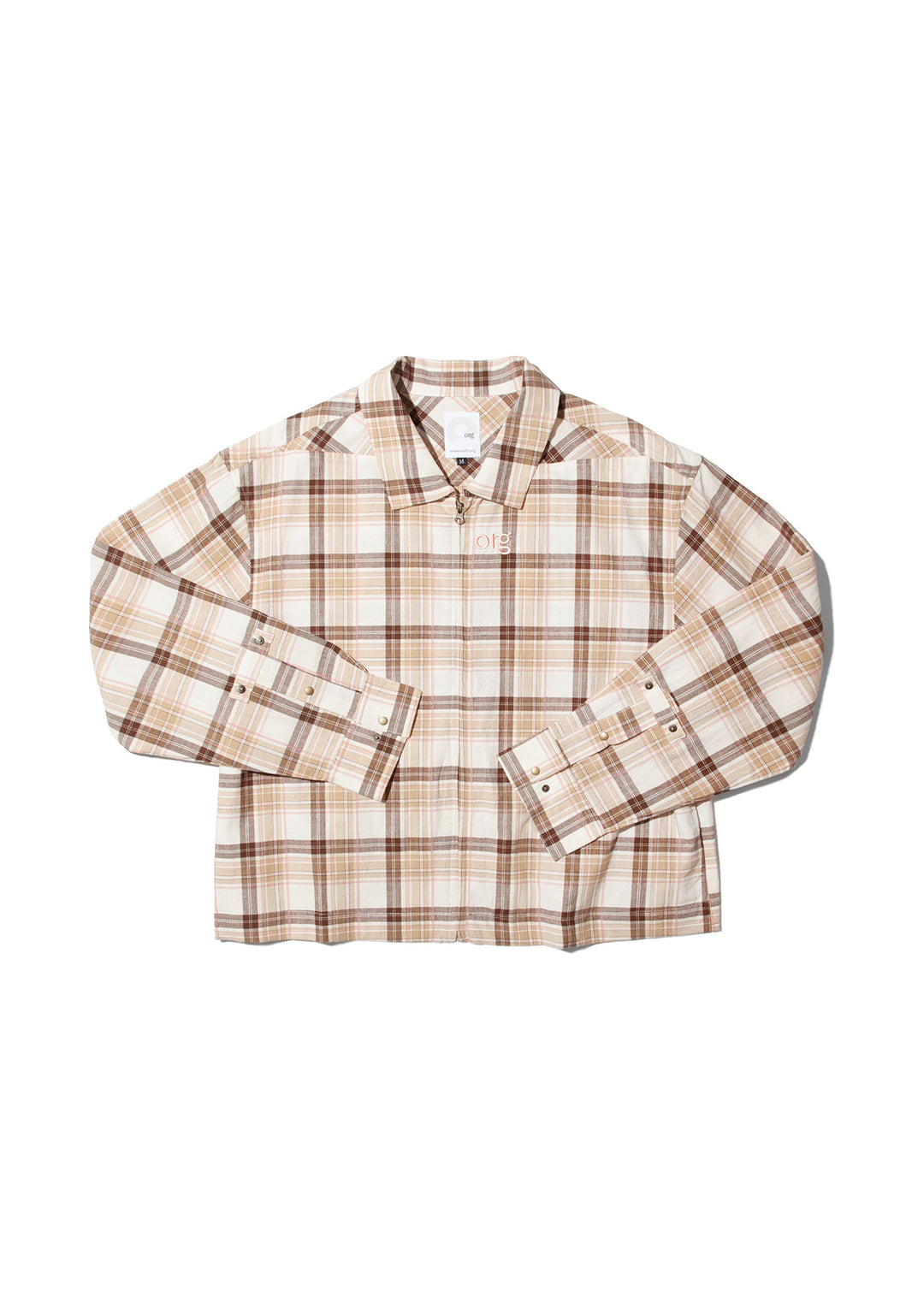 (nu-S11) DEI ZIp Shirt Pink