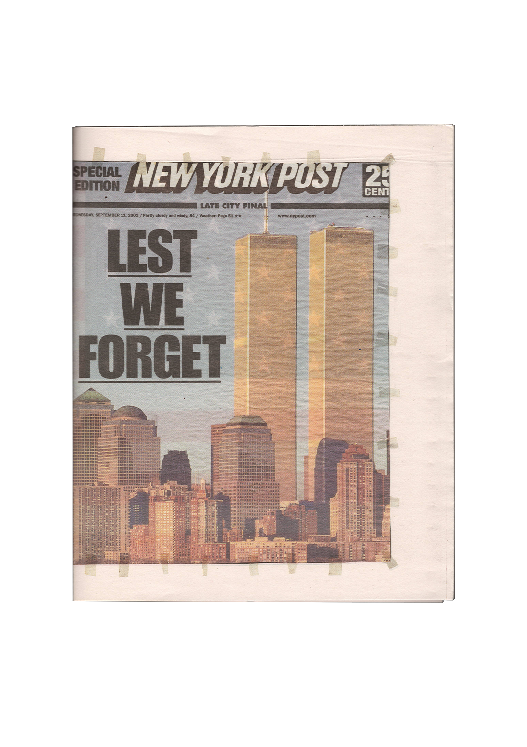 NEW YORK POST flag profile