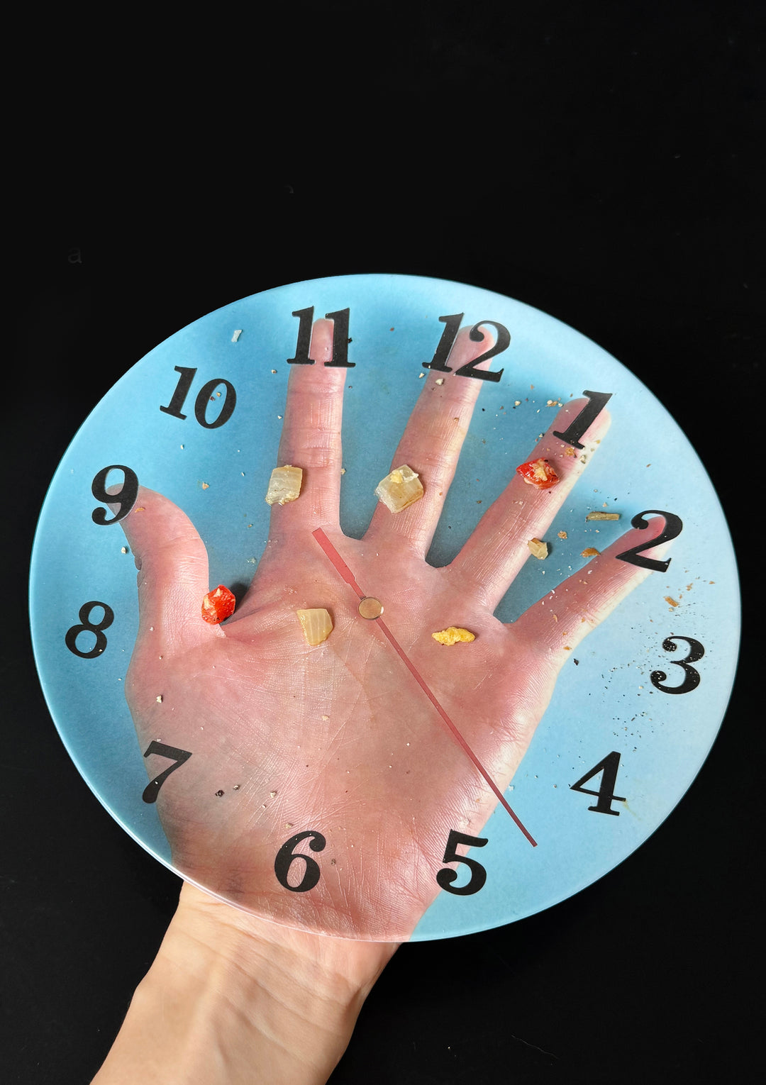 Palm Clock Plate / 手掌時鐘盤子