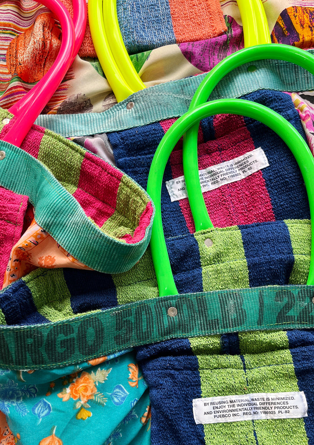 POOL BAG PATTERN LINING