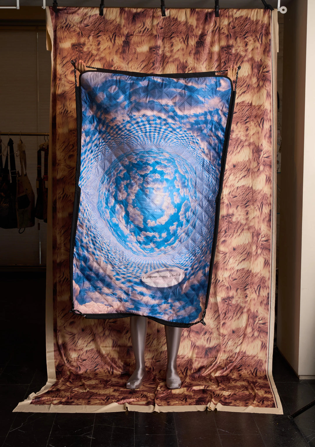 random (kova) clichés_Picnic Mat/Adjustable Bag