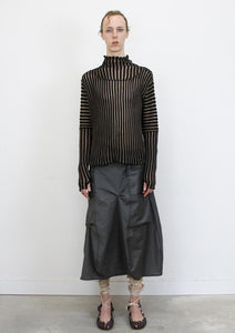 HILANDERA SKIRT - LEAD