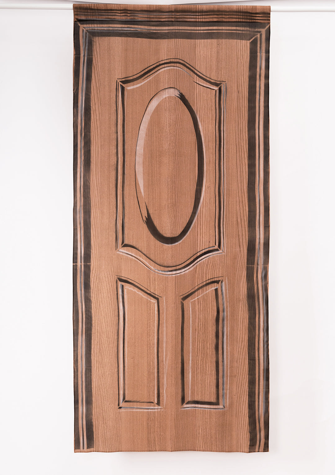 Wood Door Curtain