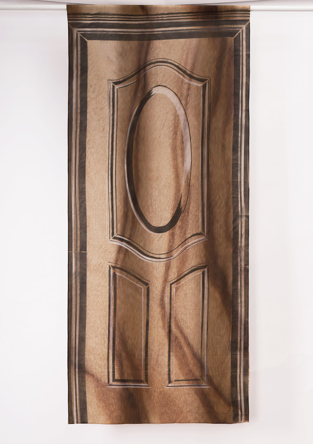 Wood Door Curtain