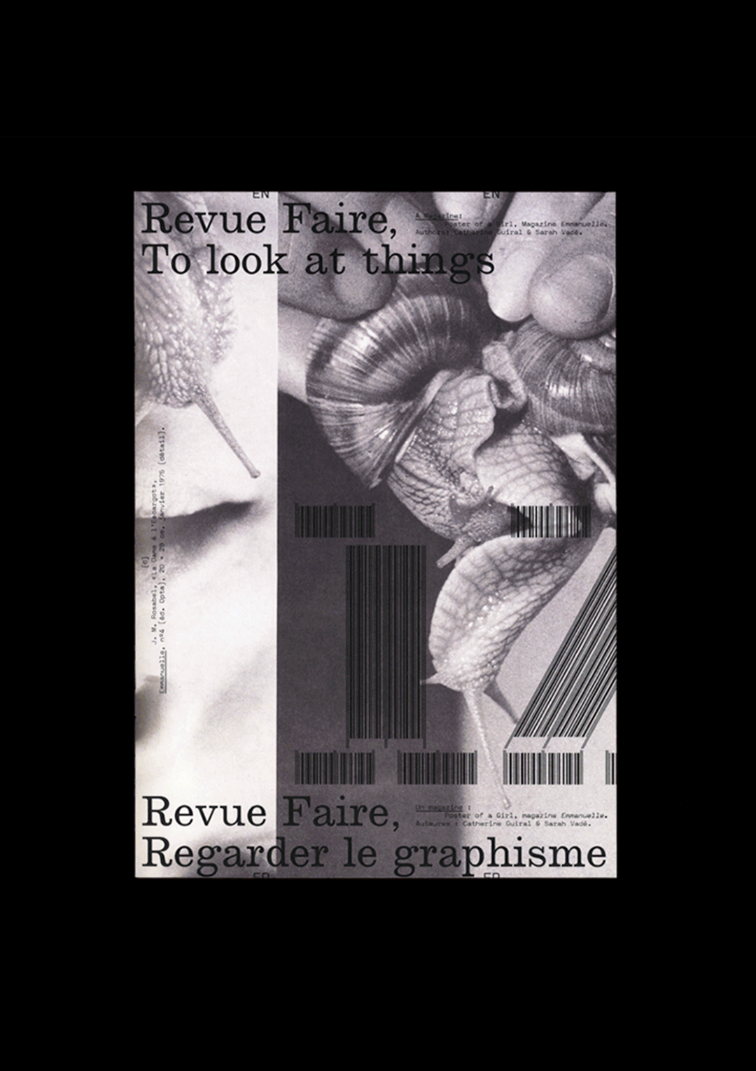 n°12 — A review: Poster of a Girl, Revue Emmanuelle.