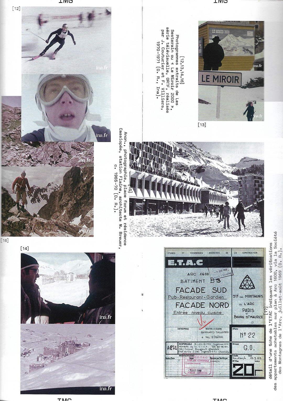 n°20 — A ski resort: Pierre Faucheux and Les Arcs. From the space to the sign.