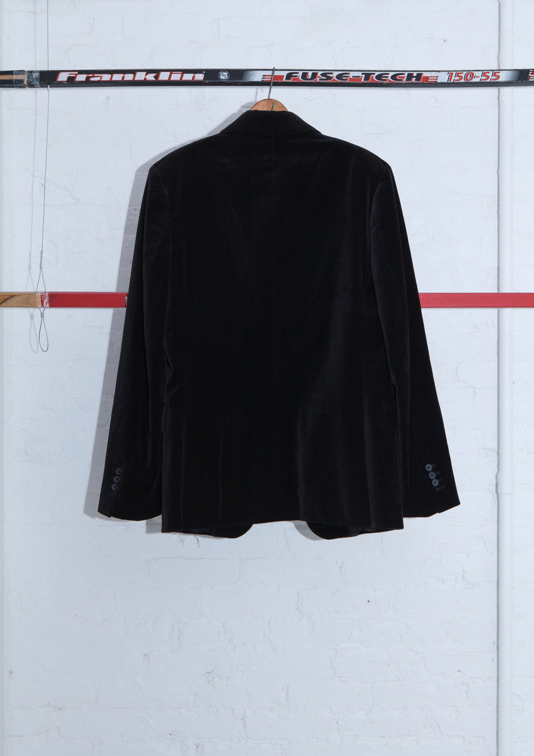 JUICY COUTURE BLACK VELVET JACKET