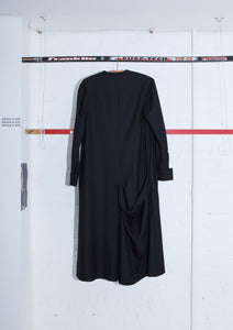 Yohji Yamamoto Dripping Back Cut Robe