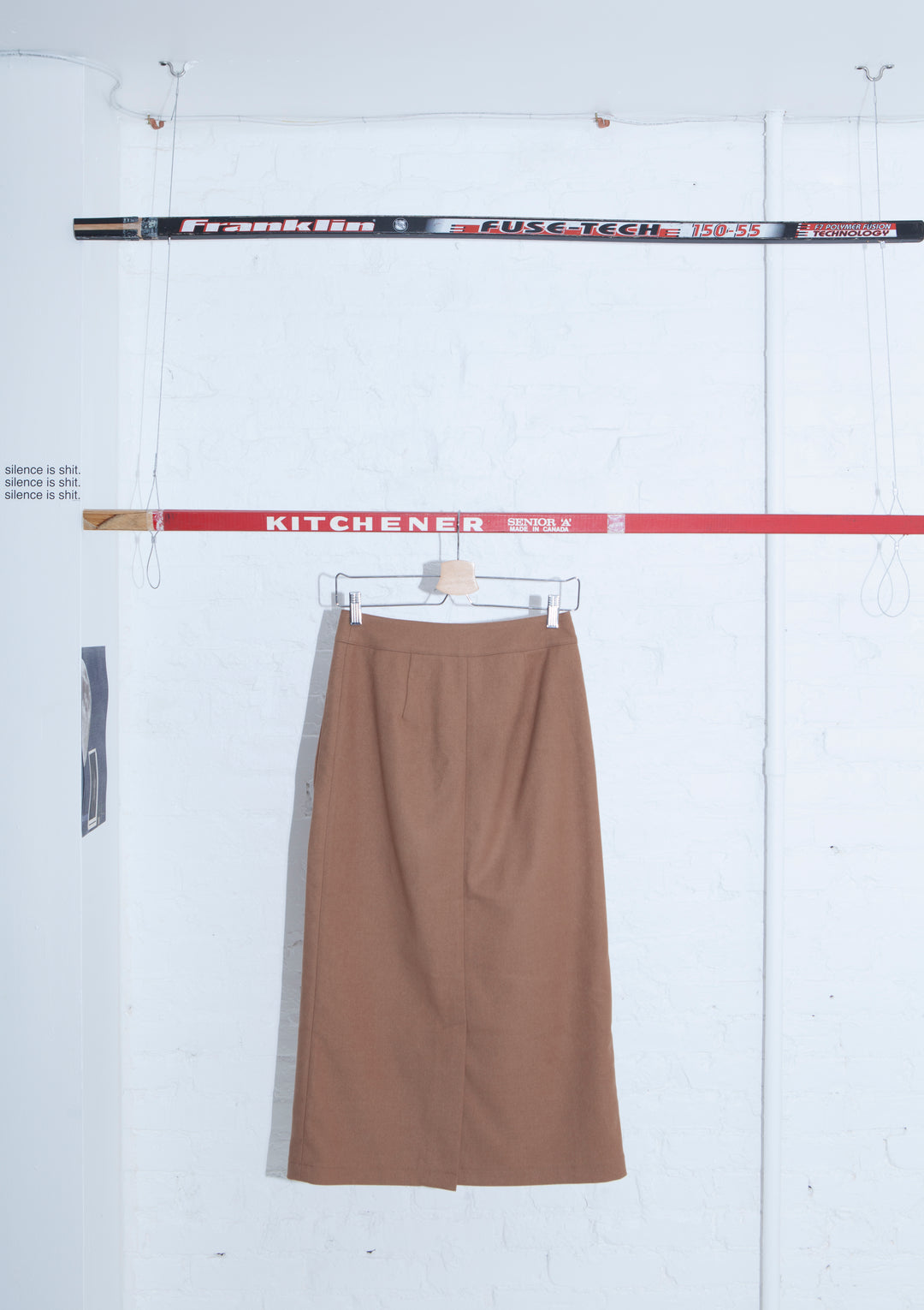 ADER Error Wool Blended Wrap Skirt