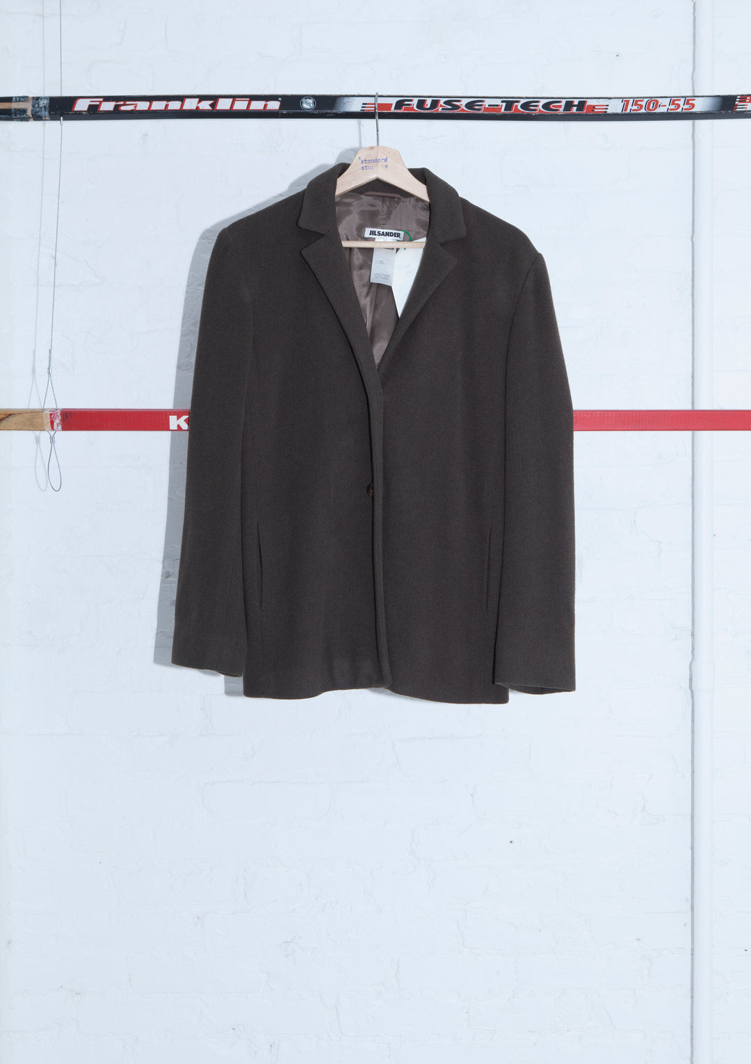 JIL SANDER Notch-Lapel Wool Blazer