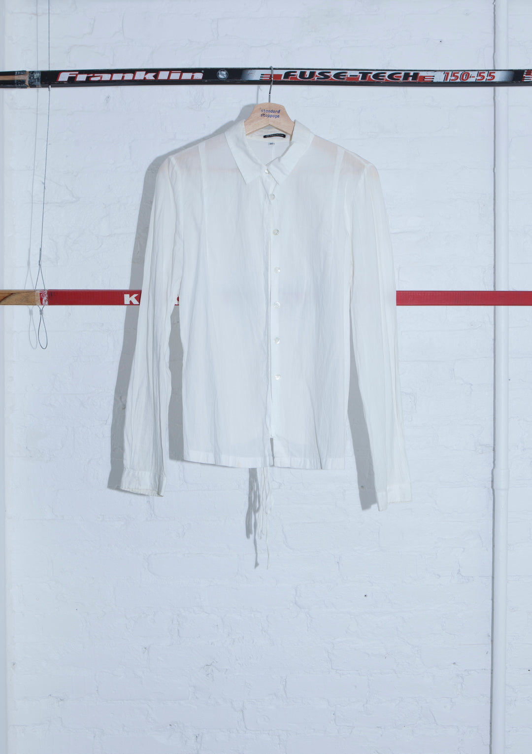 ANN DEMEULEMEESTER Pleated Cut Adjustable Waist Shirt