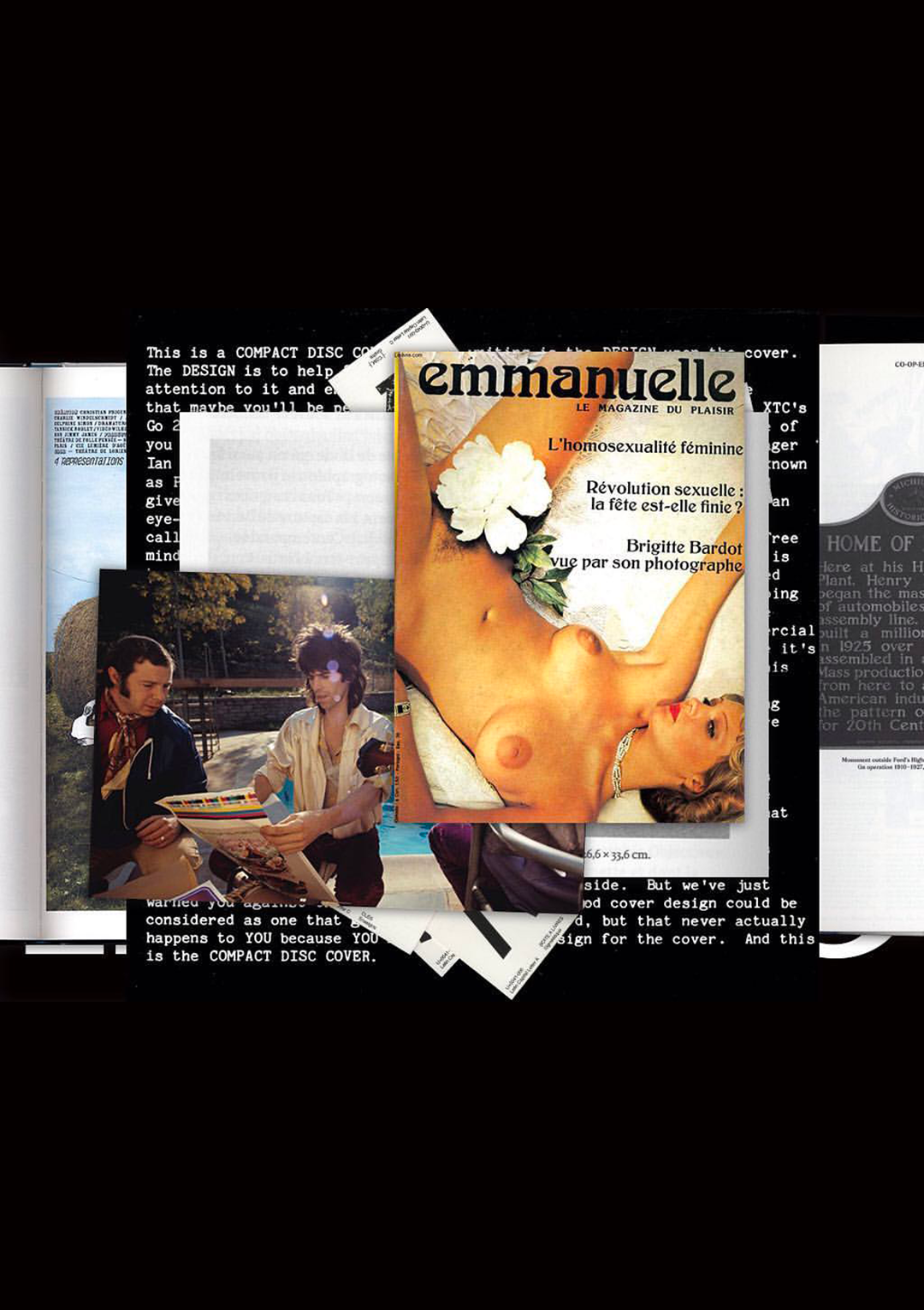 n°12 — A review: Poster of a Girl, Revue Emmanuelle.