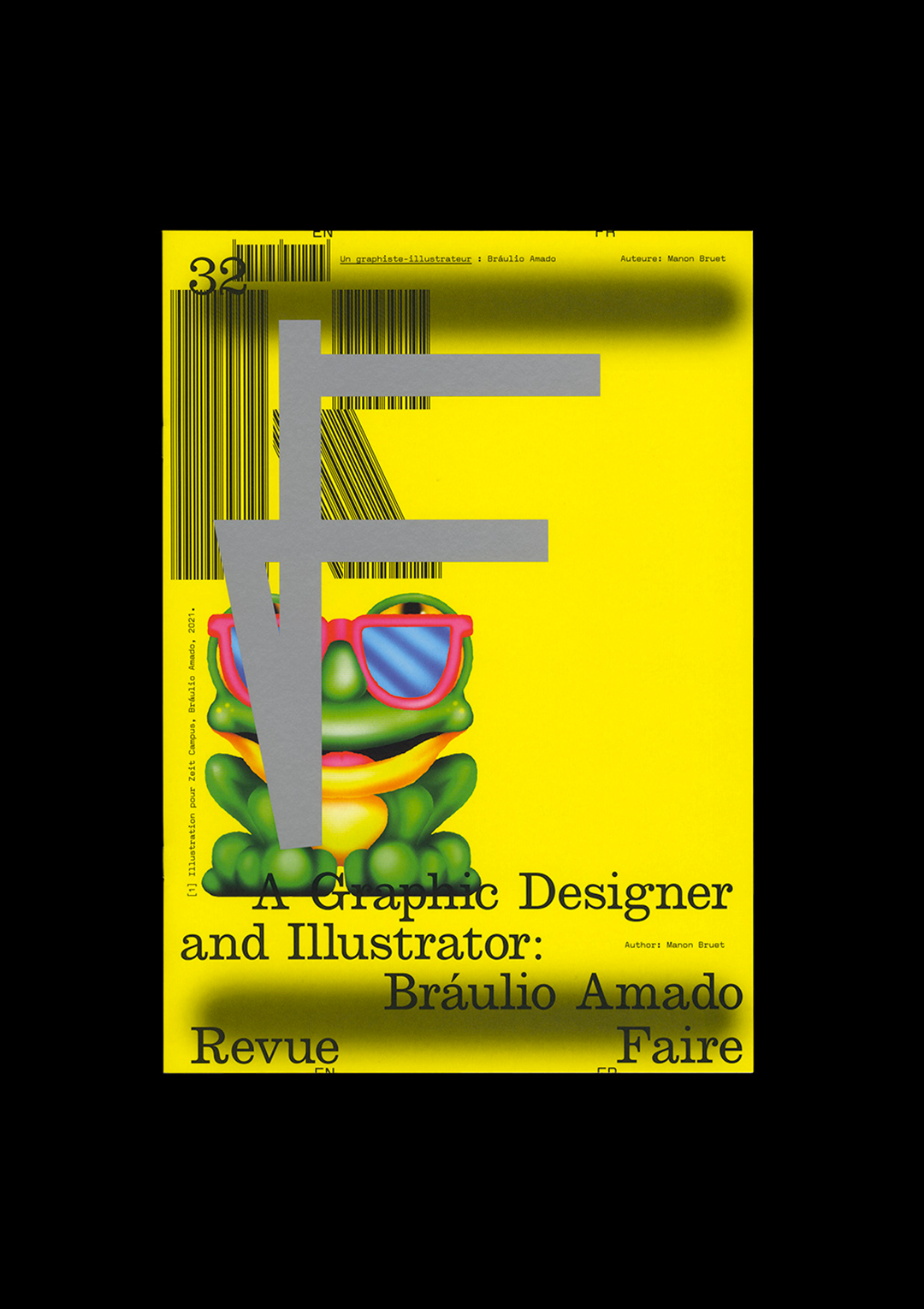 n°32 — A Graphic Designer and Illustrator: Bráulio Amado. Author: Manon Bruet