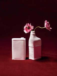Oil Can Shaped Flower Vase